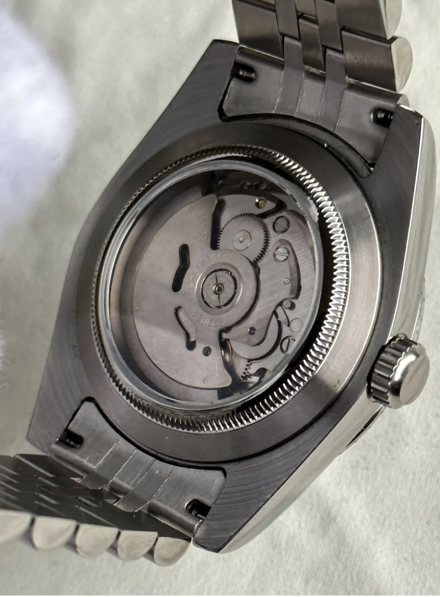 Seiko Midnight Black Arabic Dial Mod